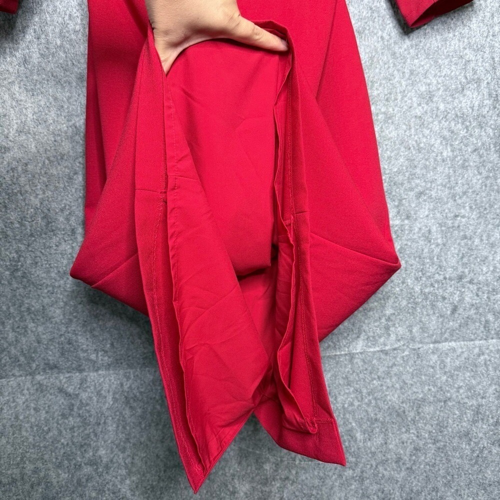 NWT Gabrielle Union Red Sheath‎ Cut Out Pencil Dress- Sz 14 - Picture 8 of 9